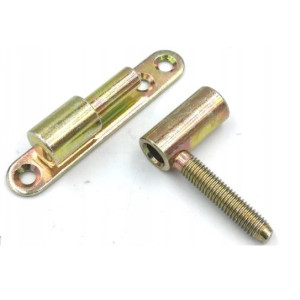 Zawias wkręcany regulowany 3D ocynk złoty